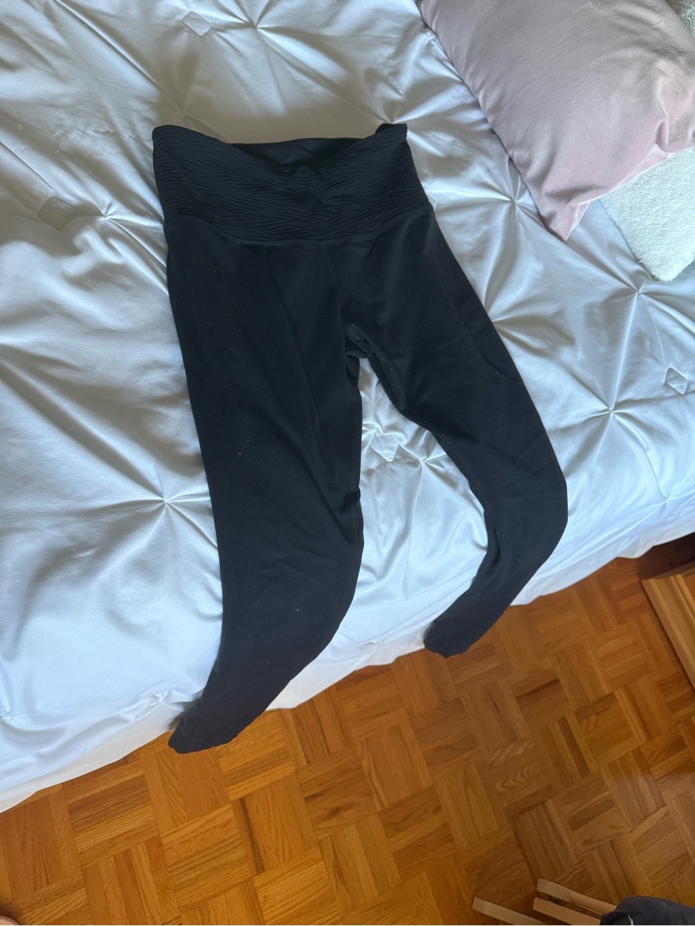 Black High-Waist Stretch Leggings